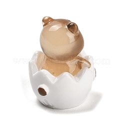 Decorazioni per display in resina luminosa con animali con guscio rotto&nbsp;DJEW-M010-02F