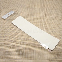 Rechteck Halskette Display setzt Karton Papierkarten und selbst Cellophan-Beutel&nbsp;LS-NDIS-M001-02