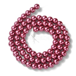 Umweltfreundliche gefärbte Glasperlenstränge&nbsp;X-HY-A008-6mm-RB027