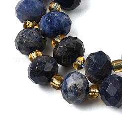 Natur Sodalith Perlen Stränge&nbsp;G-D105-B09-01