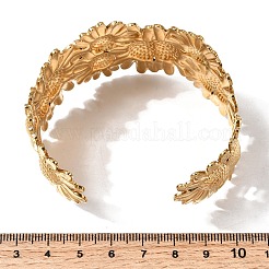 304 Edelstahl-Armreife für Damen&nbsp;BJEW-L719-01B-G
