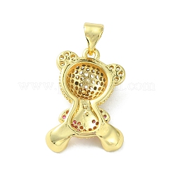 Ottone micro spianare pendenti zirconi&nbsp;ZIRC-F138-08G