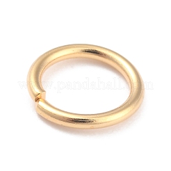 Offene Biegeringe aus Messing mit Rackbeschichtung&nbsp;KK-O139-18Q-G