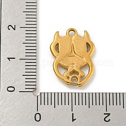Placcatura ionica (ip) 304 connettori in acciaio inossidabile charms&nbsp;STAS-N103-92G