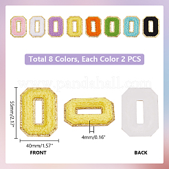 16 Stück 8 Farben computergesteuertes Handtuch-Sticktuch&nbsp;PATC-PH0001-07A