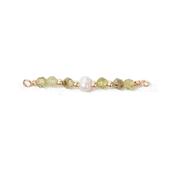12 Stück 12 Stile facettierte runde natürliche Mischsteinperlen Verbinder Charms&nbsp;PALLOY-JF03557