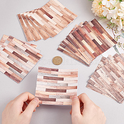 16 Stück selbstklebende PVC-Wandaufkleber in 4 Farben&nbsp;DIY-GO0002-15