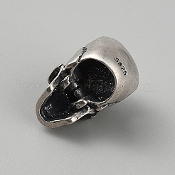 925 perline teschio in argento sterling&nbsp;FIND-WH00670-79AS