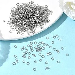 Anlaufgeschützte offene Biegeringe aus Edelstahl 304&nbsp;X-STAS-E067-02-3mm