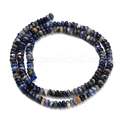 Natur Sodalith Perlen Stränge&nbsp;G-Z110-B20-2x4mm
