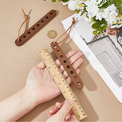 2 Stück 30 cm flache Wildlederschnur&nbsp;WCOR-FH0001-01