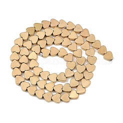 Fili di perline di ematite sintetica non magnetica elettrolitica&nbsp;G-G174-F01-01
