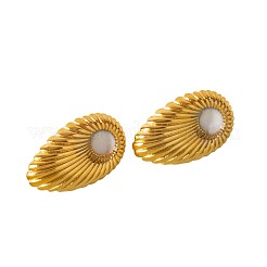 Pendientes de lágrima de acero inoxidable 304&nbsp;DC5417-2