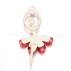 Pendentifs grands en résine &nbsp;LS-ALRI-WH0004-A12