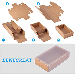 Boîte de papier kraft à tiroir&nbsp;CON-BC0001-19B-02