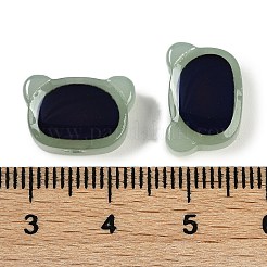Perline di vetro bicolore&nbsp;GLAA-Z007-09E