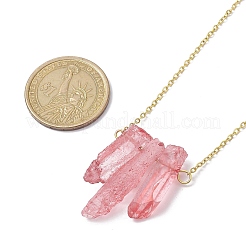 Ensemble de colliers avec pendentif en forme de balle irrégulière&nbsp;NJEW-JN04630