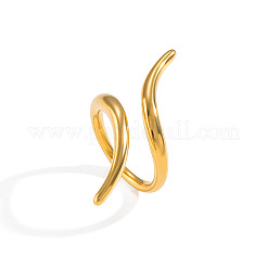 Minimalistische offene Manschettenringe aus Edelstahl 304 für Damen&nbsp;VA6115