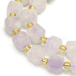 Natürliche mauve Jadeperlen Stränge&nbsp;LS-G-I376-D14-01