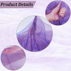 Polyester-Organza-Stoff&nbsp;DIY-WH0003-138B