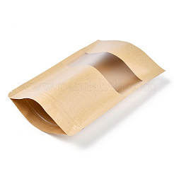 Wiederverschließbare Kraftpapiersäcke&nbsp;OPP-S004-01D