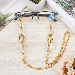 1 chaîne à maillons ovales en acrylique pour lunettes&nbsp;AJEW-CN0003-60A