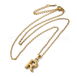 Collares de acero inoxidable 201 con revestimiento al vacío de PVD&nbsp;NJEW-H033-01G-R