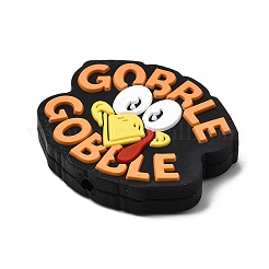 Perles en silicone sur le thème de Thanksgiving&nbsp;SIL-J001-01L