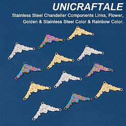 12 stücke 3 farben 304 edelstahl kronleuchter komponenten Verbinder&nbsp;FIND-UN0001-62