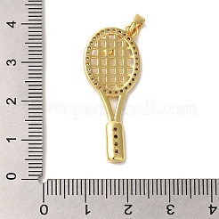 Messing Micro Pave ZirkoniaAnhänger aus Messing Micro Pave Zirkonia&nbsp;KK-S391-08G-02