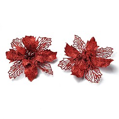 Kunstblume aus Kunststoff mit Glitzer&nbsp;LS-HJEW-R124-05