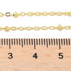 Halskette mit Satellitenketten aus Messing für Frauen&nbsp;NJEW-P265-38G