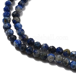 Natürlicher Lapislazuli Perlenstränge&nbsp;G-F509-14-2mm