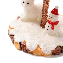 Weihnachtsschmuck aus natürlichem Rosenquarz&nbsp;DJEW-K028-01C