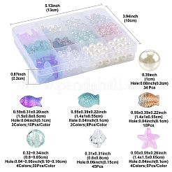 Kits de accesorios para hacer tú mismo cuentas de vidrio y acrílico&nbsp;DIY-FS0009-32