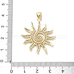 Pendentifs en laiton zircon cubique clair&nbsp;X-KK-E796-07G