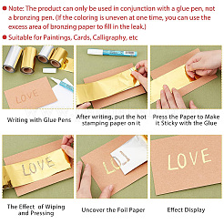 Prägefolienpapier&nbsp;DIY-WH0430-182A