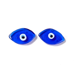 Handgefertigte Bunte Malerei-Cabochons für den bösen Blick&nbsp;LAMP-F025-06F