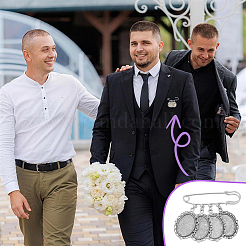 4 broche en fer&nbsp;JEWB-UN00010