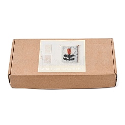 Polycotton-Knüpfhaken-Wandteppich-Set mit Blumenmuster&nbsp;PW-WG29706-01