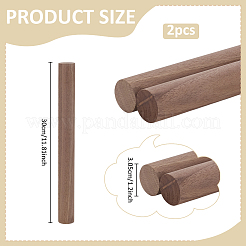 Bâtons de bois de noyer noir&nbsp;FIND-WH0366-126C
