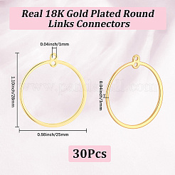 30 pz collegamenti/connettori in ottone&nbsp;KK-BBC0028-46