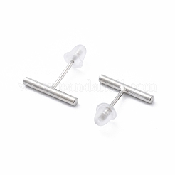 925 Sterling Silber Ohrstecker&nbsp;EJEW-S243-02S