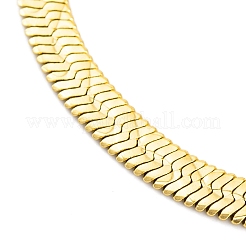 Bracelets à chevrons en acier inoxydable 304 avec placage ionique (IP) pour femmes&nbsp;BJEW-A013-02A-G