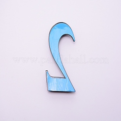 Étiquettes de signe de numéro en plastique et pvc&nbsp;KY-WH0023-A02-03