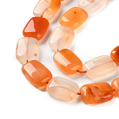Chapelets de perles d'agate naturelle&nbsp;G-H024-F01-01