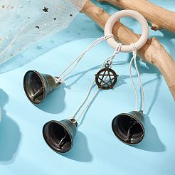 Pendentif cloche de fer décoration&nbsp;HJEW-JM02481
