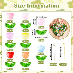 Creazione di ciondoli floreali fai da te&nbsp;DIY-SZ0011-06