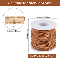 50 m Rindslederband&nbsp;DIY-CL0001-22