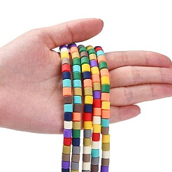 Chapelets de perles en pâte polymère&nbsp;CLAY-T001-C28